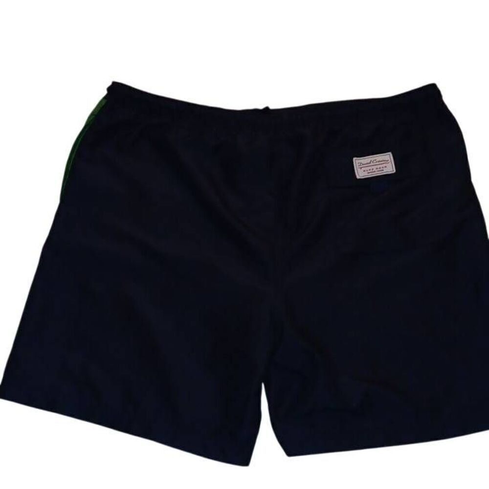 Cremieux Swim Shorts for Men Size XL  Navy & Green lined swim/board shorts Lengt
